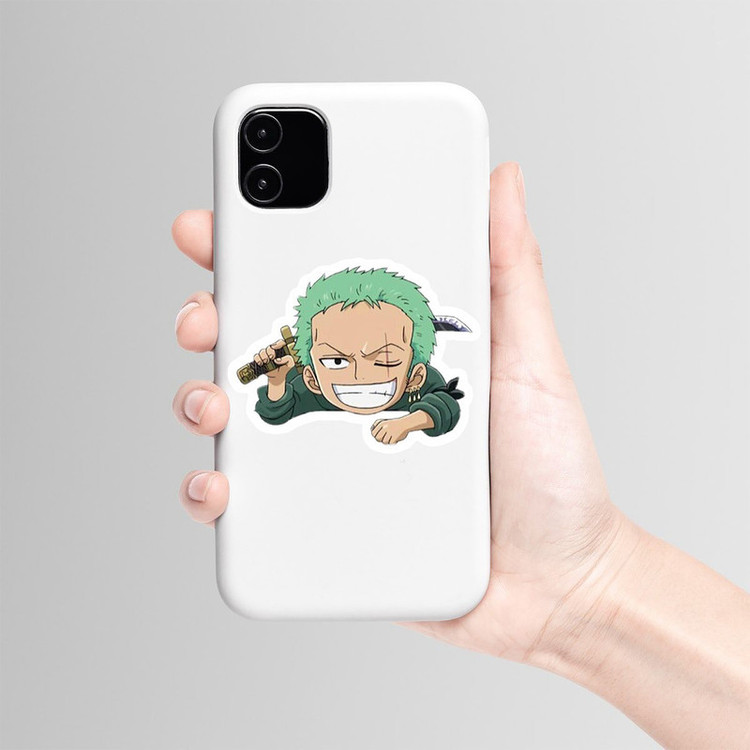 استیکر لپ تاپ و موبایل بووم طرح Anime One Piece مدل Zoro کد PS12