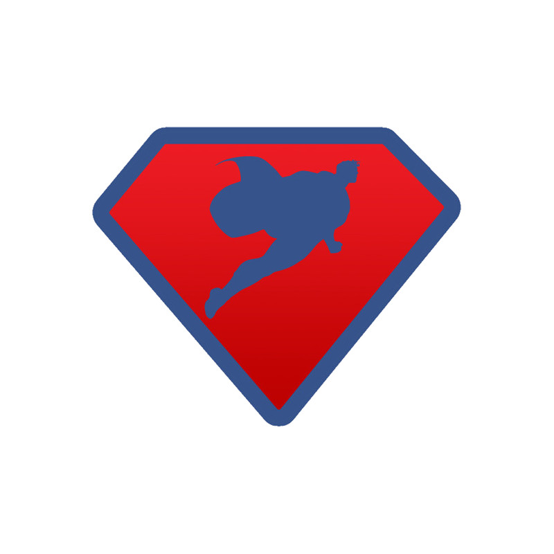 استیکر لپ تاپ طرح Superman Dc Comics کد STL939