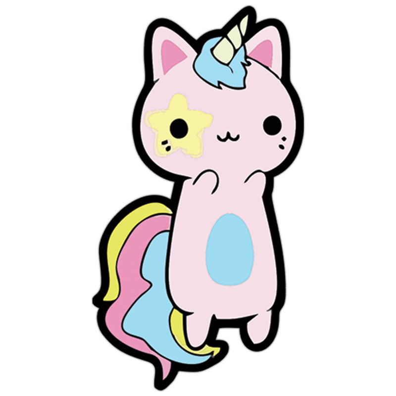 استیکر لپ تاپ طرح unicorn مدل sun07