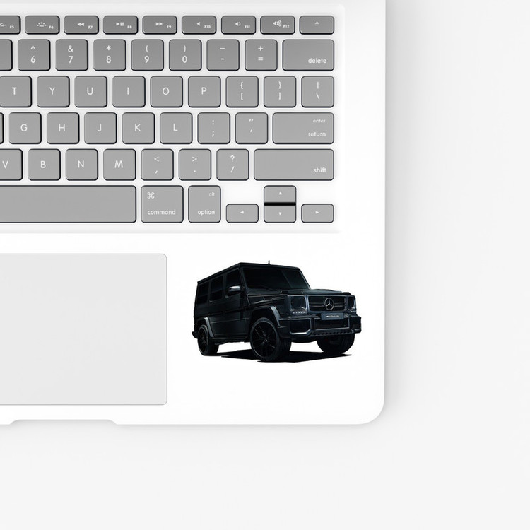 استیکر لپ تاپ بووم طرح ماشین مدل G Class AMG کد JC38
