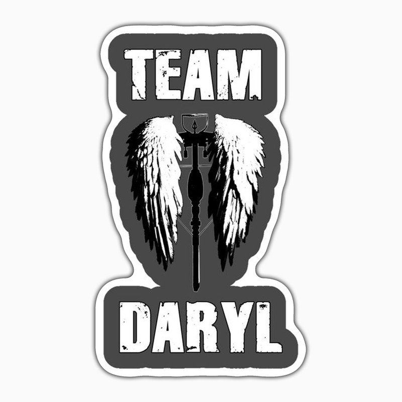 استیکر لپ تاپ و موبایل بووم طرح سریال مردگان متحرک مدل Daryl3 کد FR126