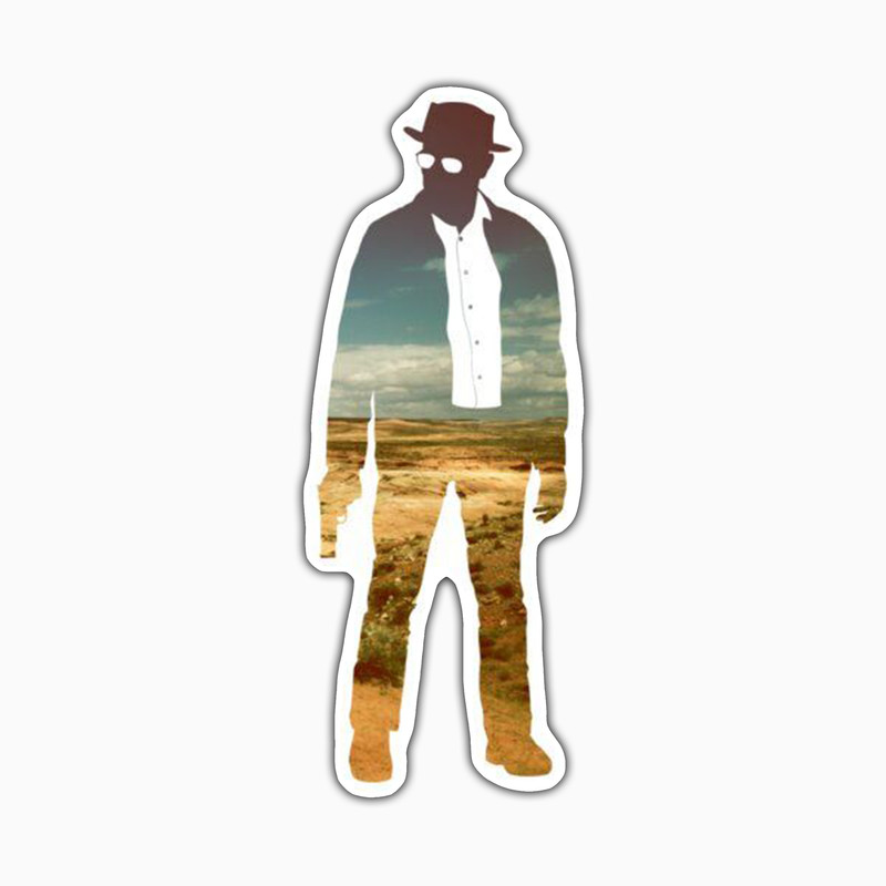 استیکر لپ تاپ و موبایل بووم طرح سریال Breaking Bad مدل Heisenberg کد VR24
