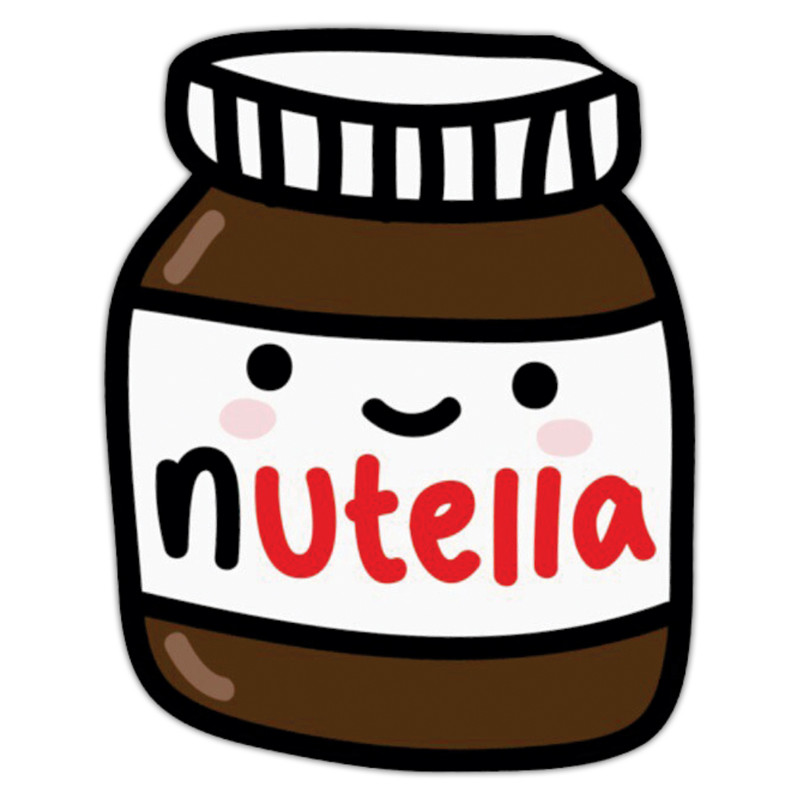 استیکر لپ تاپ طرح nutella6