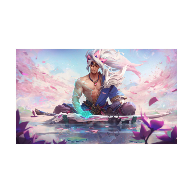 استیکر لپ تاپ و موبایل مدل بازی طرح لیگ آف لجندز League of Legends کد 2093