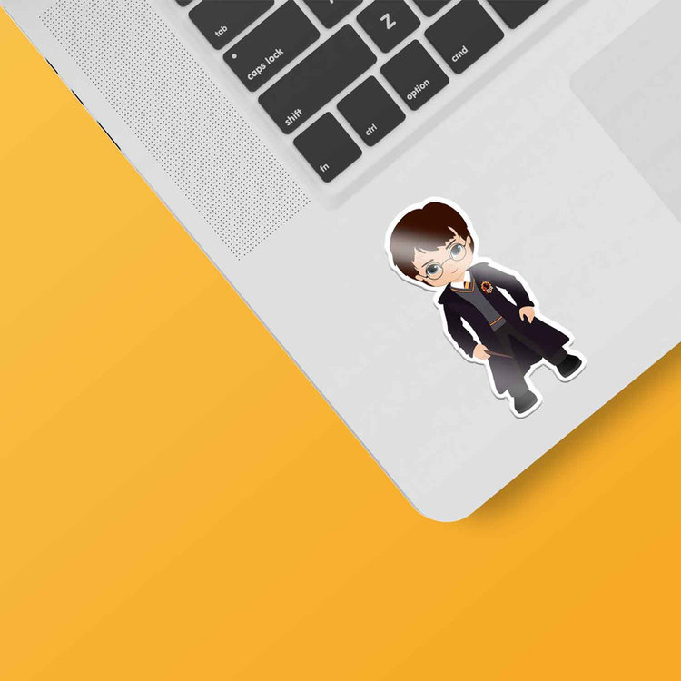 استیکر لپ تاپ گیم مون طرح هری پاتر کد 11118