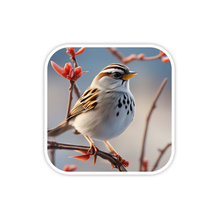 استیکر لپ تاپ و موبایل گوفی طرح پرنده مدل Bird 456
