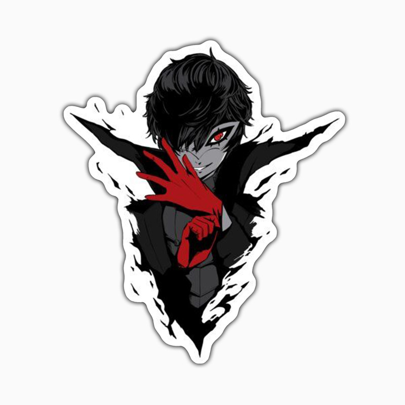 استیکر لپ تاپ و موبایل بووم طرح انیمه Persona مدل Joker کد PS115