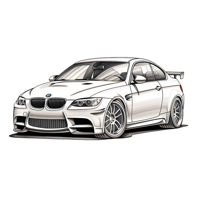 استیکر لپ تاپ مدل BMW کد 915