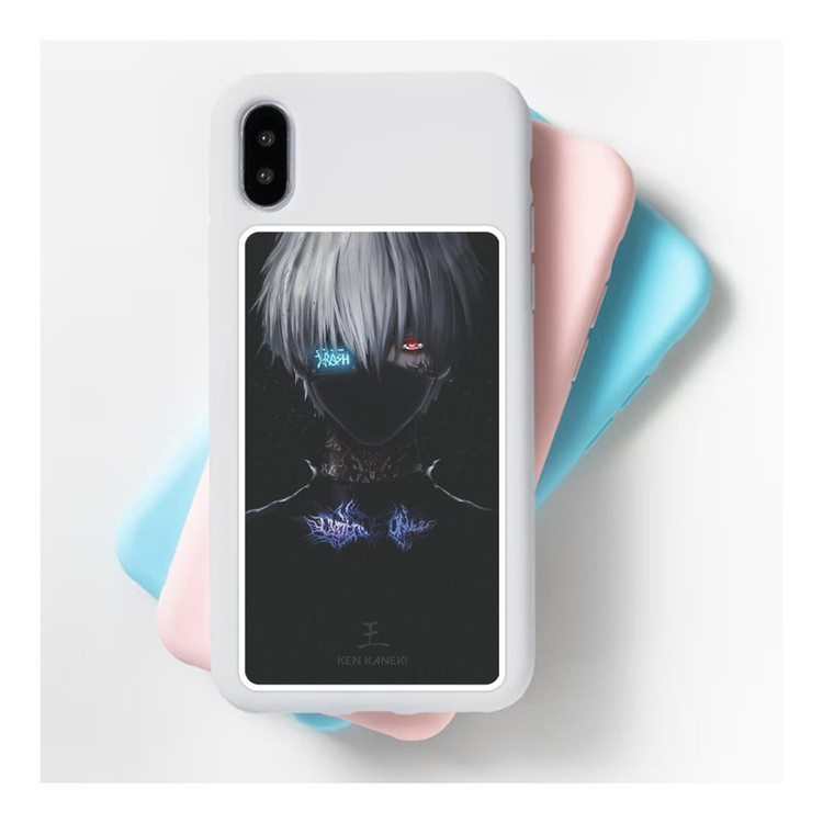 استیکر لپ تاپ و موبایل گوفی طرح انیمه توکیو غول مدل kaneki s2