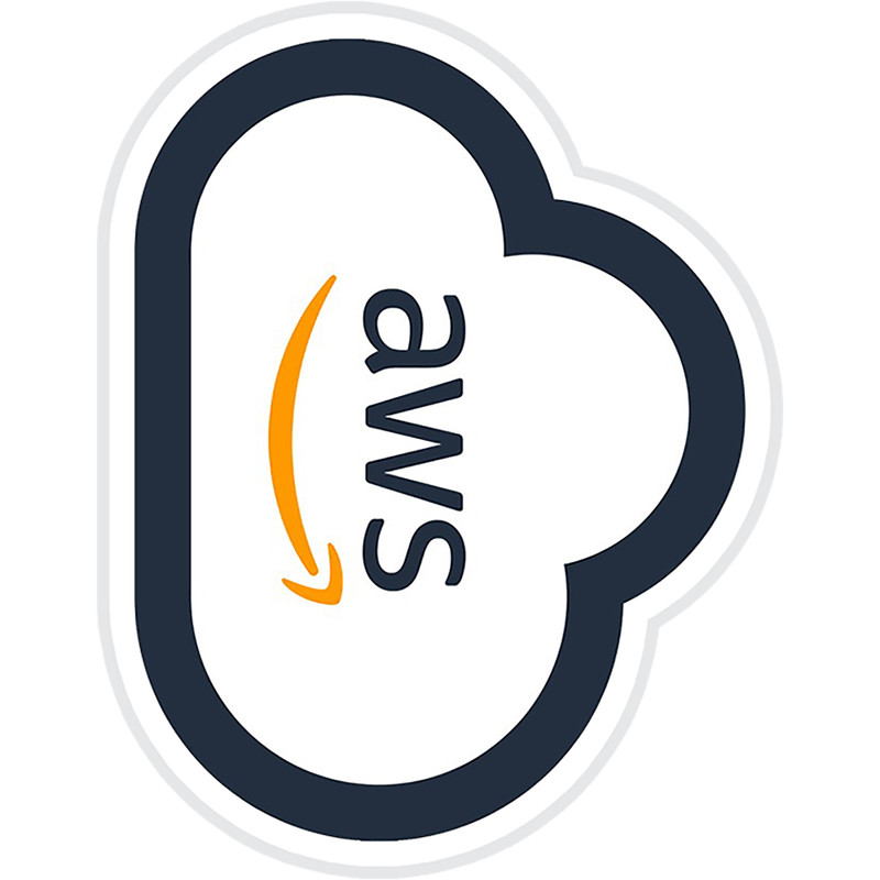 استیکر لپ تاپ طرح AWS - Amazon Web Services کدST115