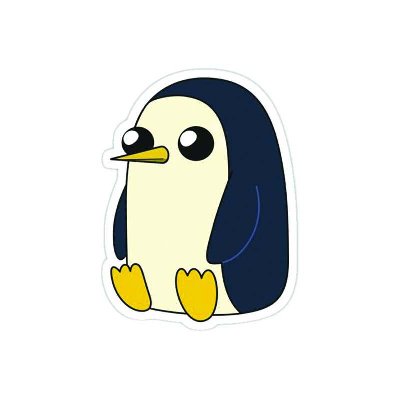 استیکر لپ تاپ طرح پنگوین کد 2318