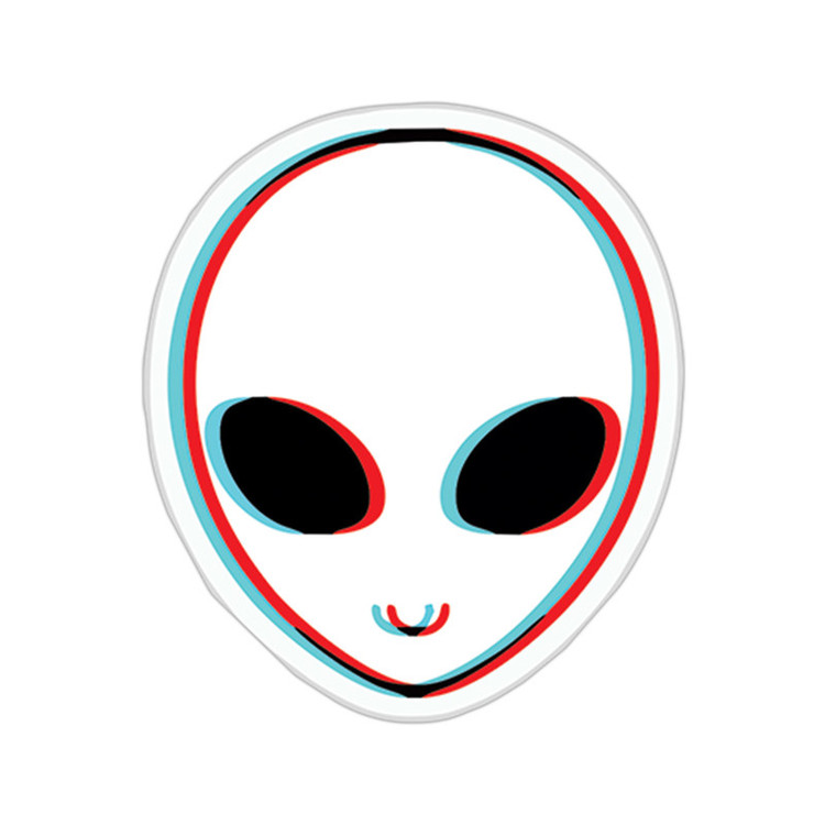 استیکر لپ تاپ مدل ufo31