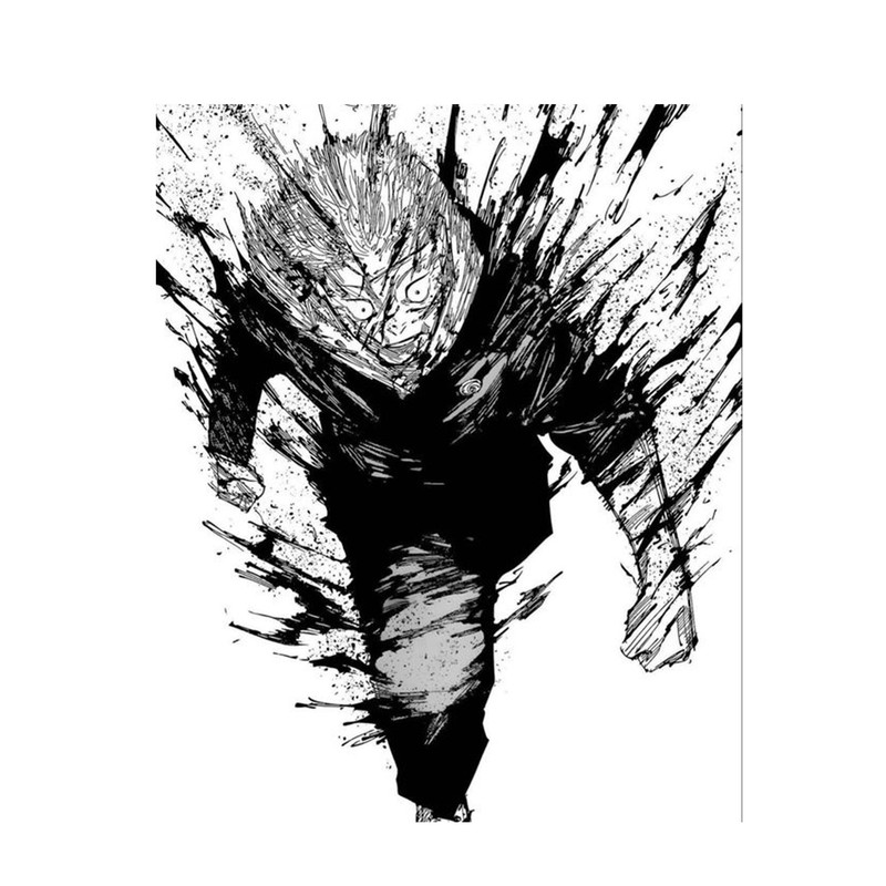 استیکر لپ تاپ و موبایل مدل انیمه طرح جوجوتسو کایسن ایتادوری یوجی jujutsu kaisen yuji itadori کد 526