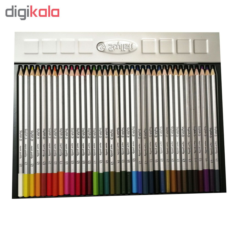 مداد رنگی 36 رنگ استایلیش کد 02