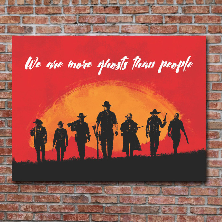 تابلو شاسی طرح Red Dead Redemption 2 مدل T-131
