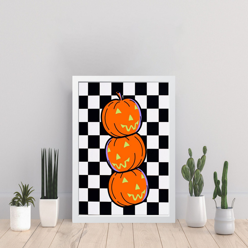 تابلو مدل Halloween هالووین کدS2910-w