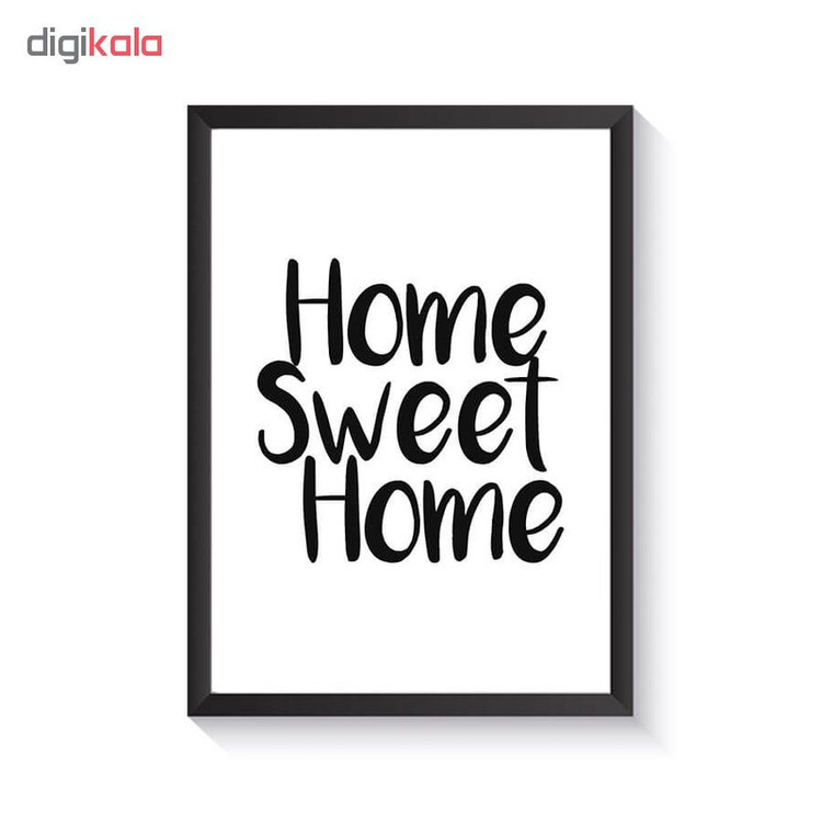 تابلو وینا مدل Home Sweet Home