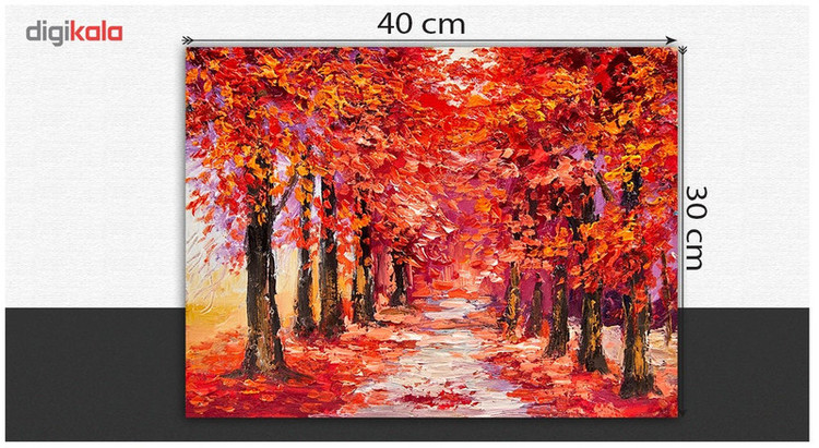 تابلو دیواری دکوگراف مدل Tree کد 338 سایز 30x40 سانتی متر