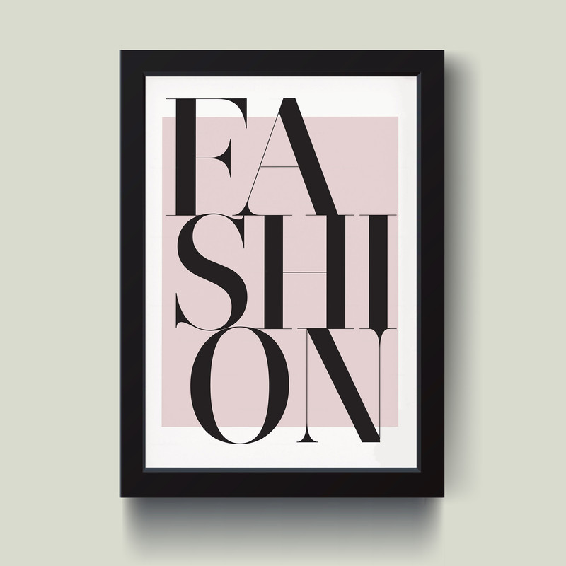 تابلو مدل مینیمال Fashion کد S0623-b