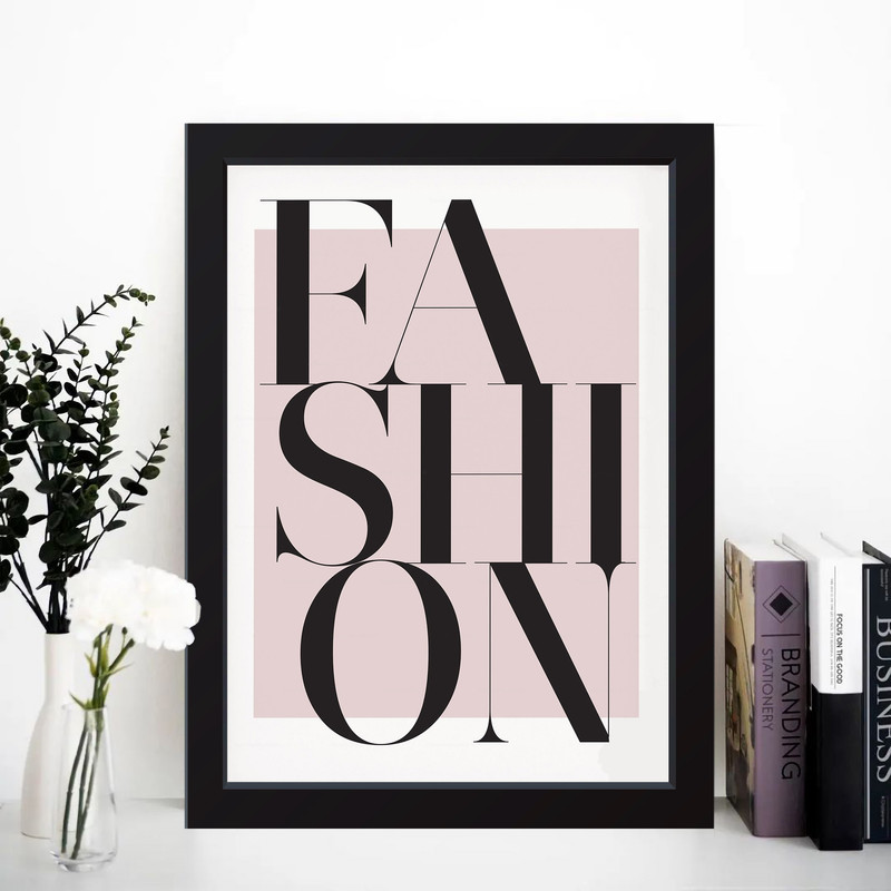تابلو مدل مینیمال Fashion کد S0623-b