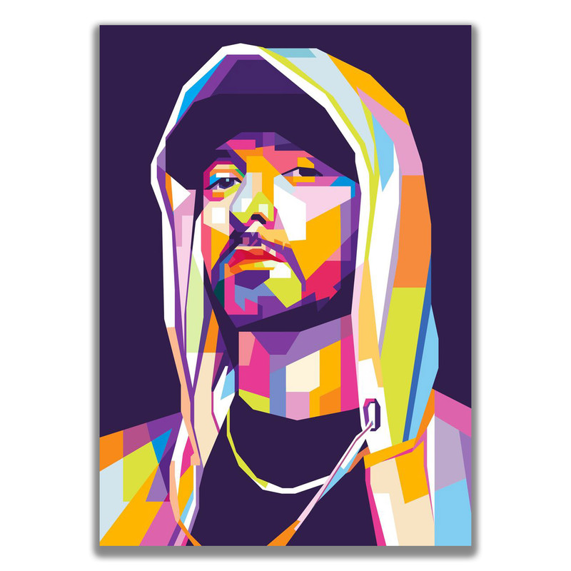 تابلو شاسی طرح امینم کد eminem art1