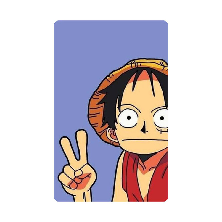 استیکر کارت مدل انیمه طرح وان پیس مانکی دی لوفی one piece Monkey D Luffy کد 4883