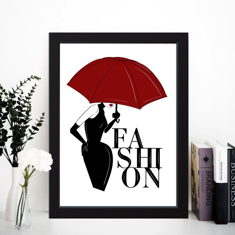 تابلو مدل مینیمال Fashion کدA2906-b