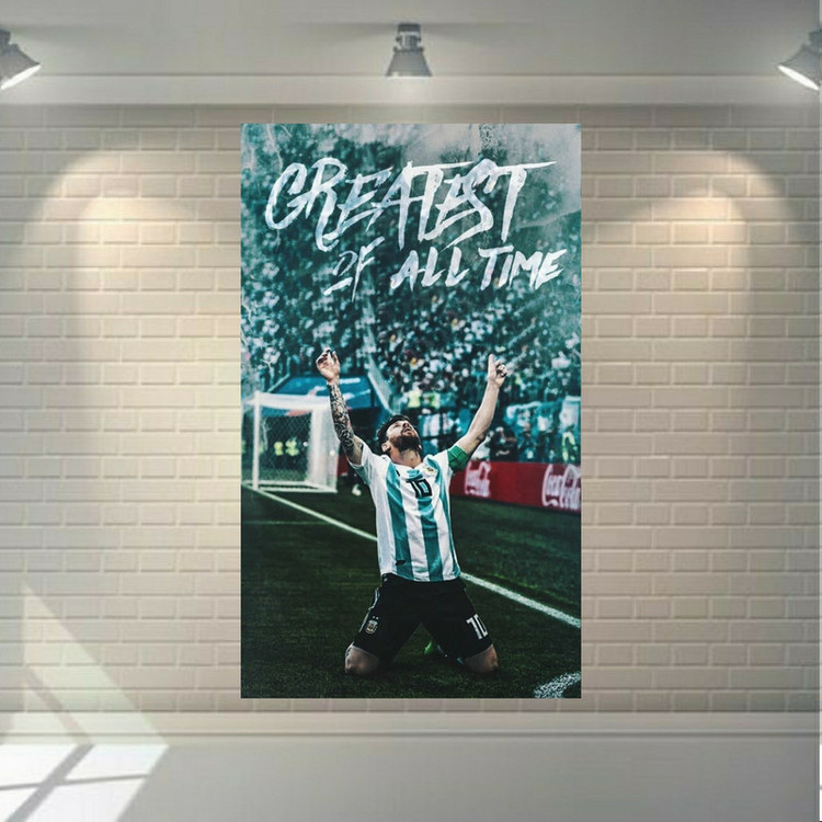 پوستر دیواری طرح ورزشی مدل لیونل مسی کد FP277