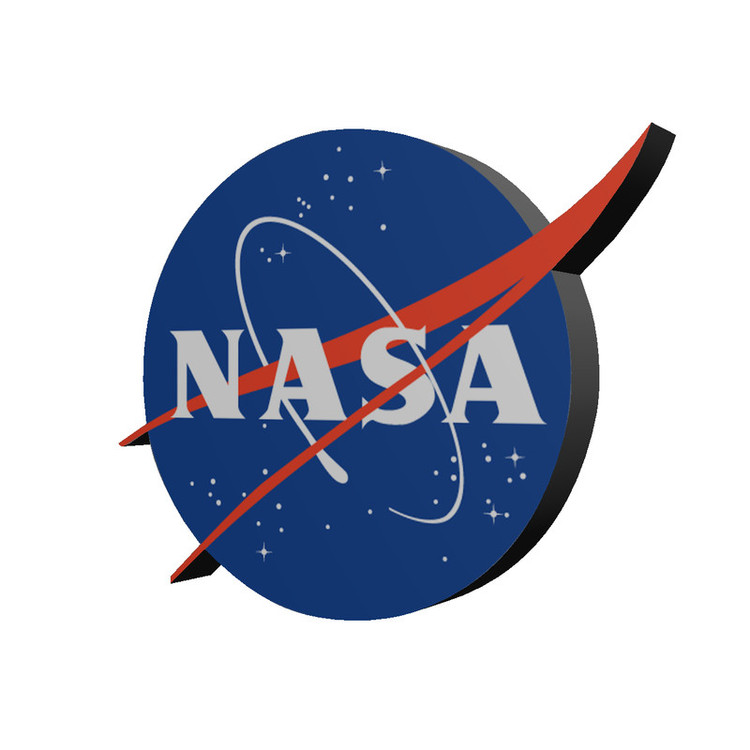 استیکر طرح فضایی مدل Nasa