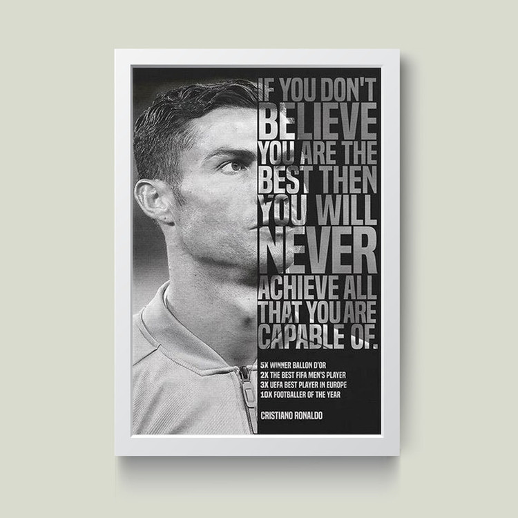 تابلو مدل رونالدو Ronaldo کدm2516-w