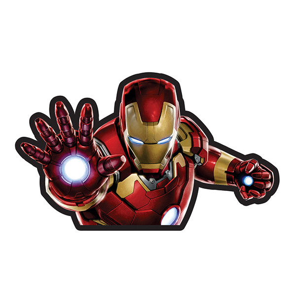 استیکر لپ تاپ طرح iron man کد 01