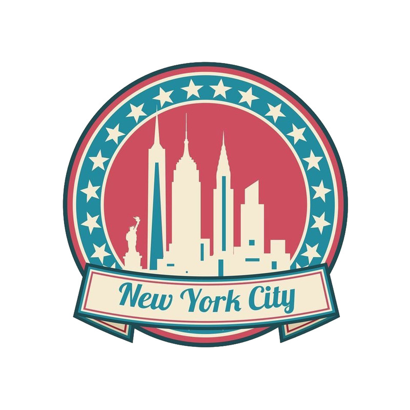 استیکر مدل New York کد STP1142