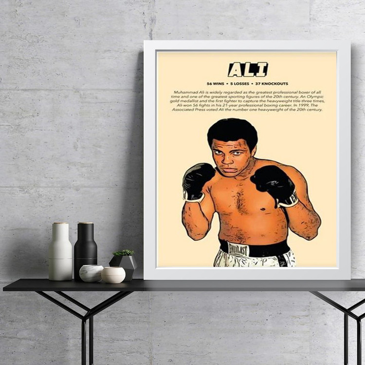تابلو مدل mohammadali kleyکدG13-18