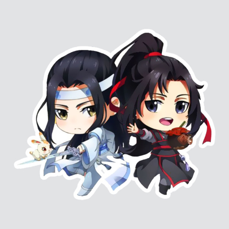 استیکر لپ تاپ پیکسل میکسل مدل انیمه چینی