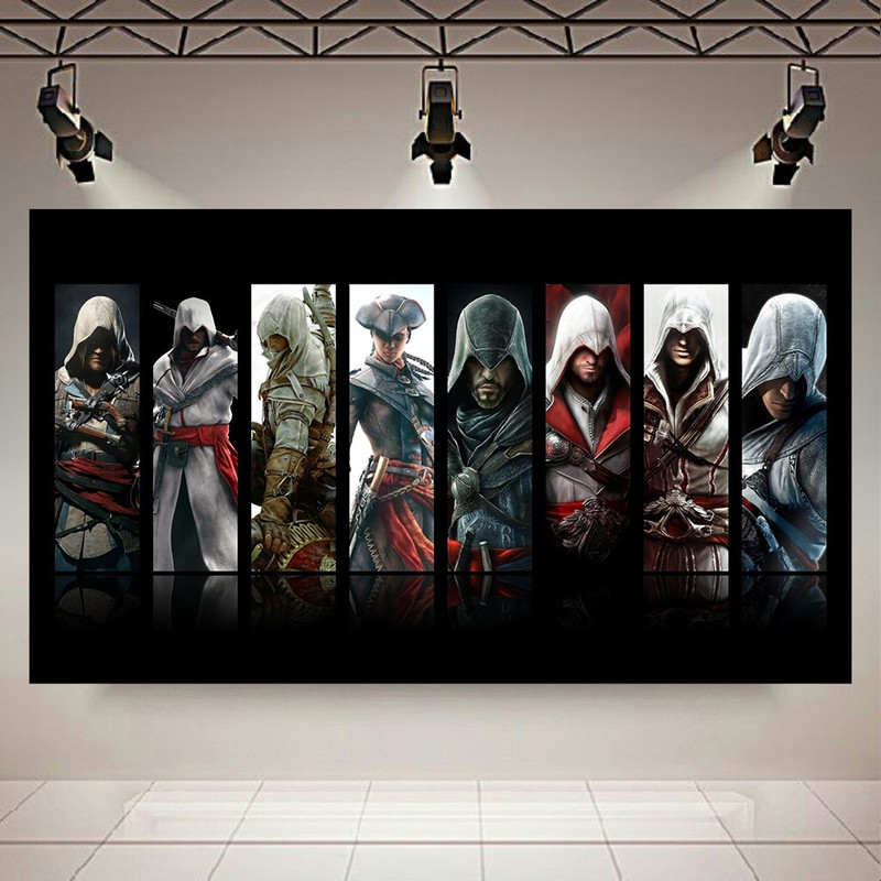 پوستر طرح Game مدل Assassins Creed کد AR12700