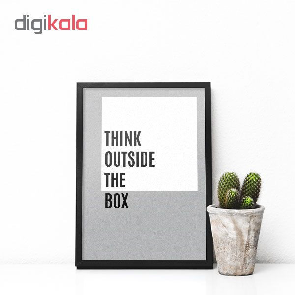 تابلو وینا مدل Think Outside The Box