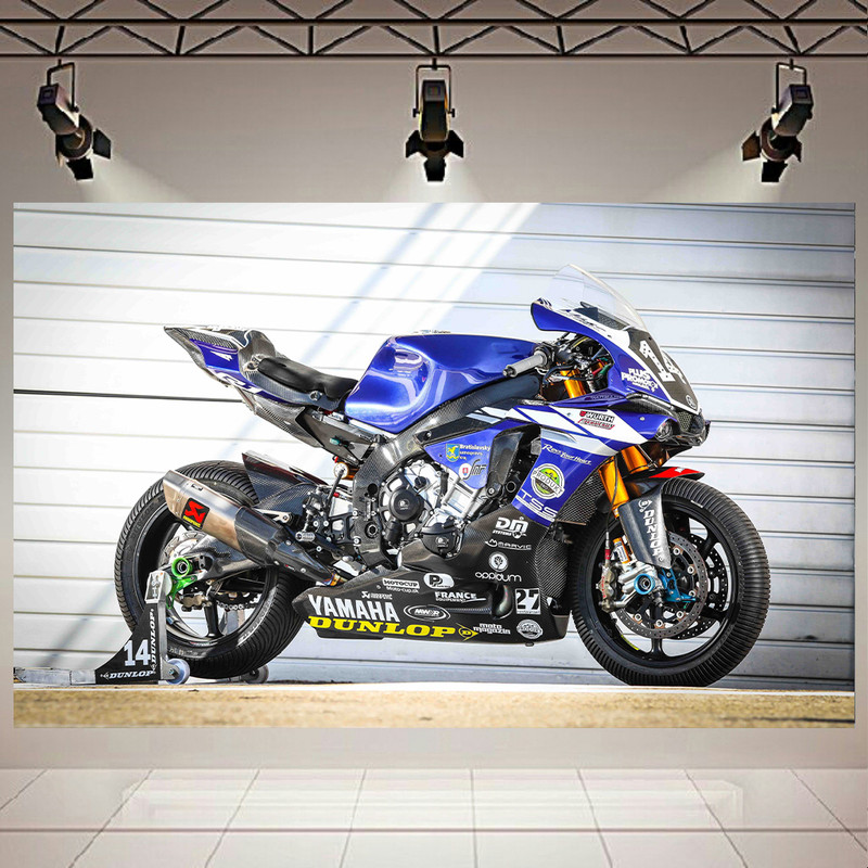 پوستر طرح موتور مدل YZF-R1M کد AR17600