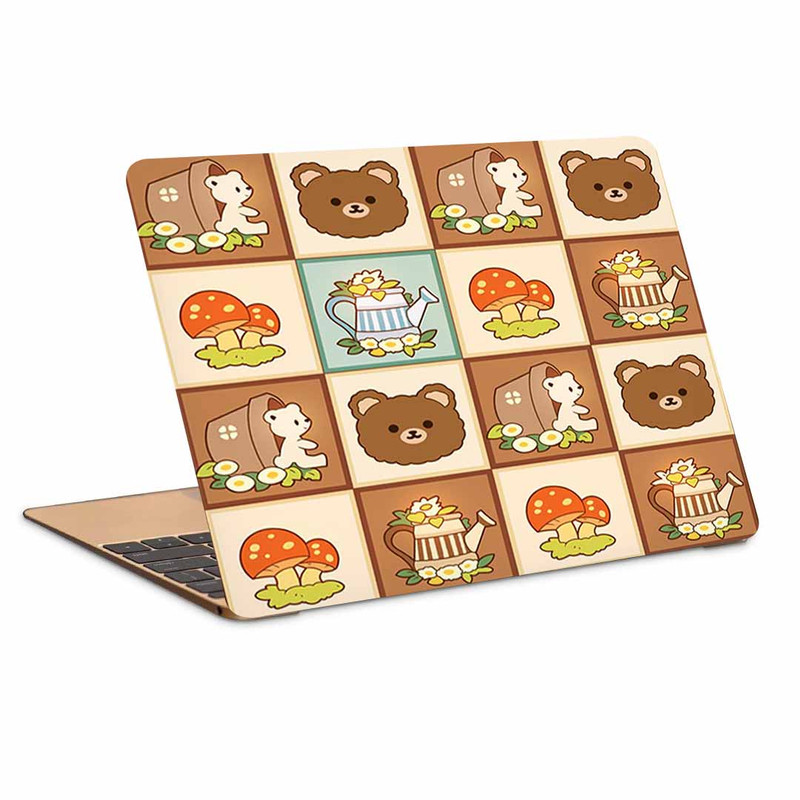 استیکر لپ تاپ طرح نقاشی فانتزی  کد P-1428 مناسب برای لپ تاپ 15 تا 17 اینچ