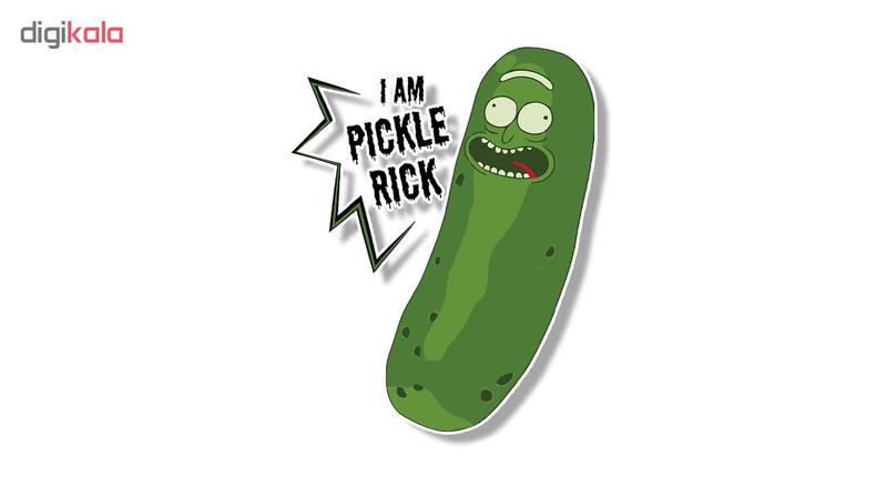استیکر طرح ریکی مورتی مدل Rickle Rick کد 75
