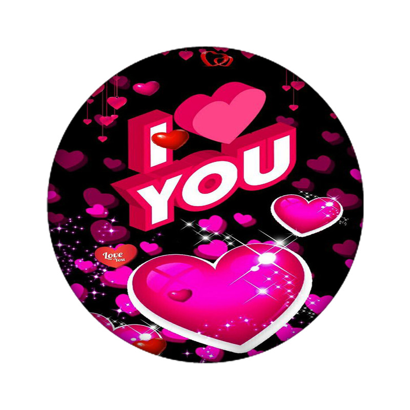 آینه آرایشی جیبی مدل love کد 1504