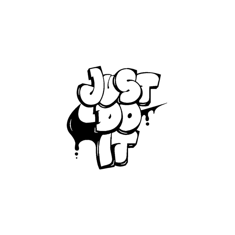استیکر لپ تاپ طرح Just Do it کد 678