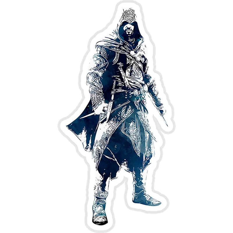 استیکر لپ تاپ طرح Ezio Auditore Art  کد ST615