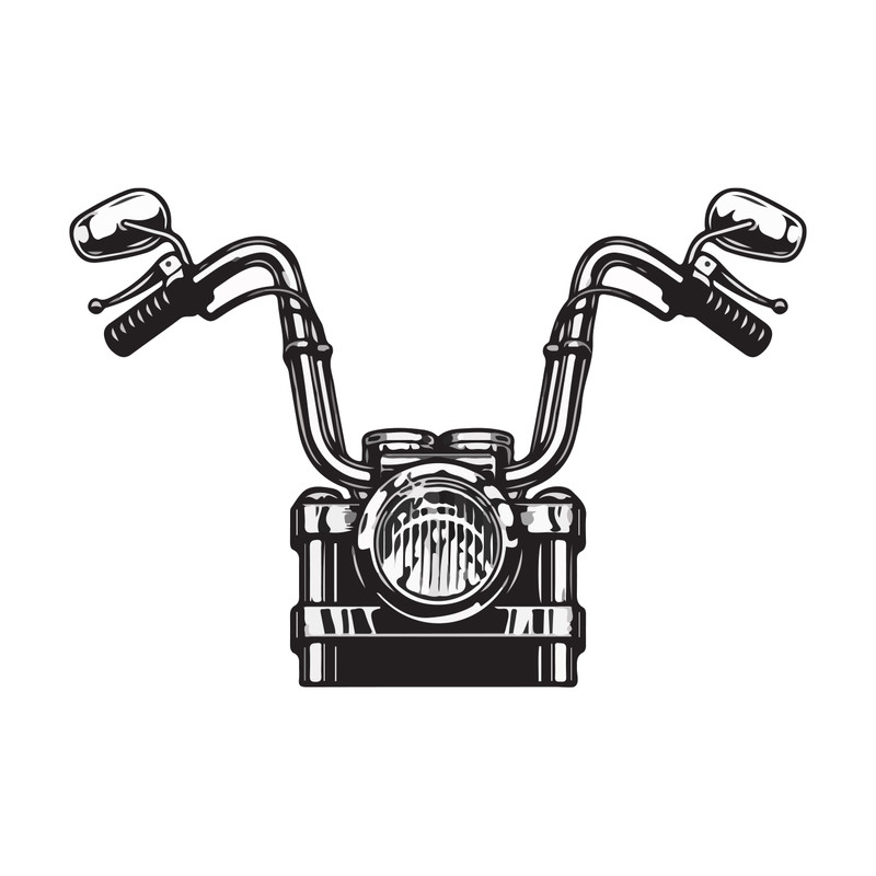 استیکر لپ تاپ طرح موتور کد 745