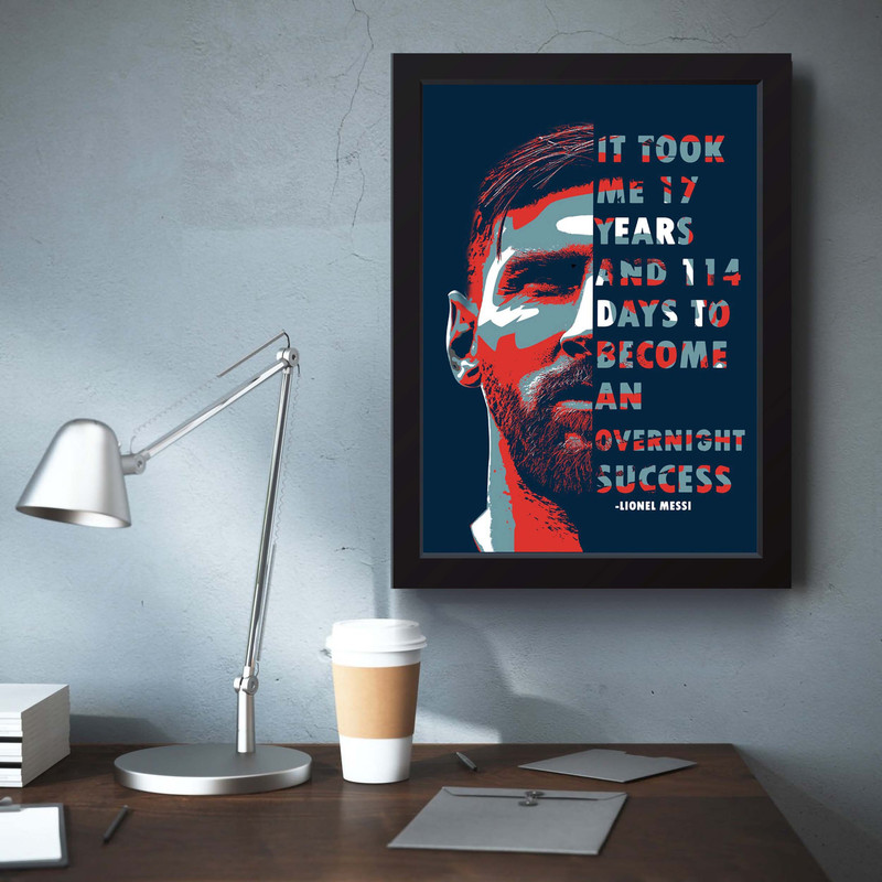 تابلو مدل انگیزشی Leo Messi کد m50305