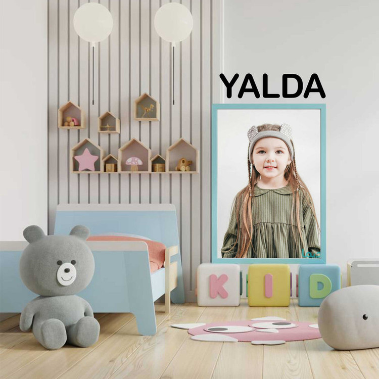 استیکر چوبی کودک مدل حروف انگلیسی کد MDF-M-Y