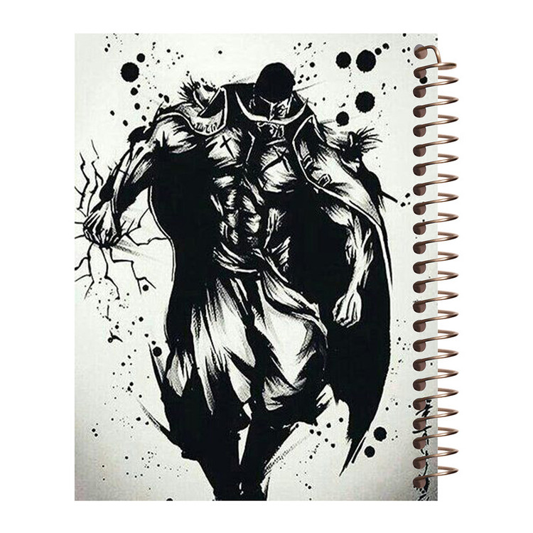 دفتر مشق 100 برگ مدل انیمه One Piece طرح ریشسفید کد H134