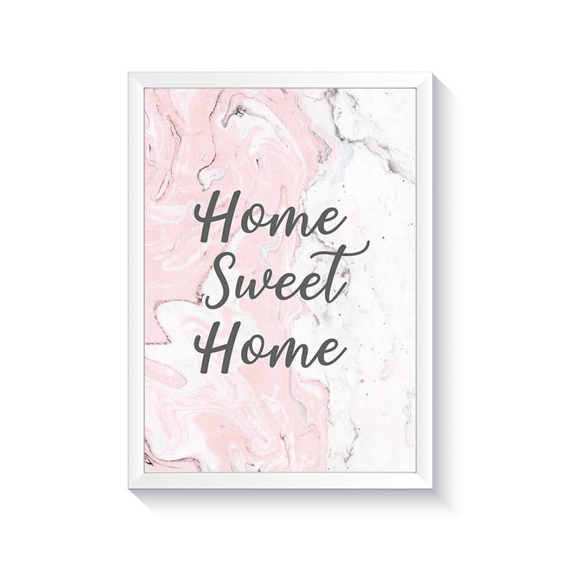 تابلو وینا مدل 0001 Home Sweet Home