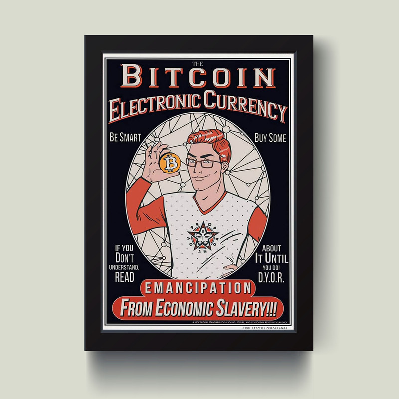 تابلو مدل Bitcoin بیت کوین کد m2428-b