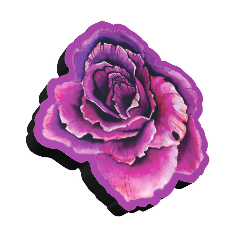 برچسب چوبی موبایل مدل Flower02