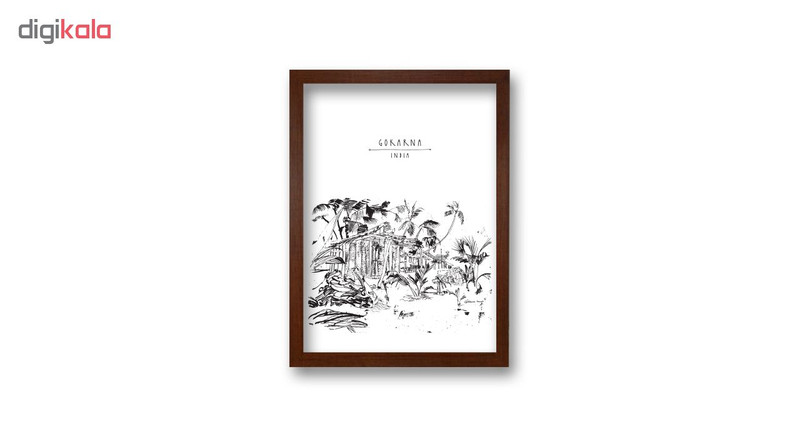 تابلو هیلما گالری کد HAP1826 BROWN